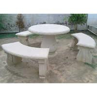 Stone Round Table